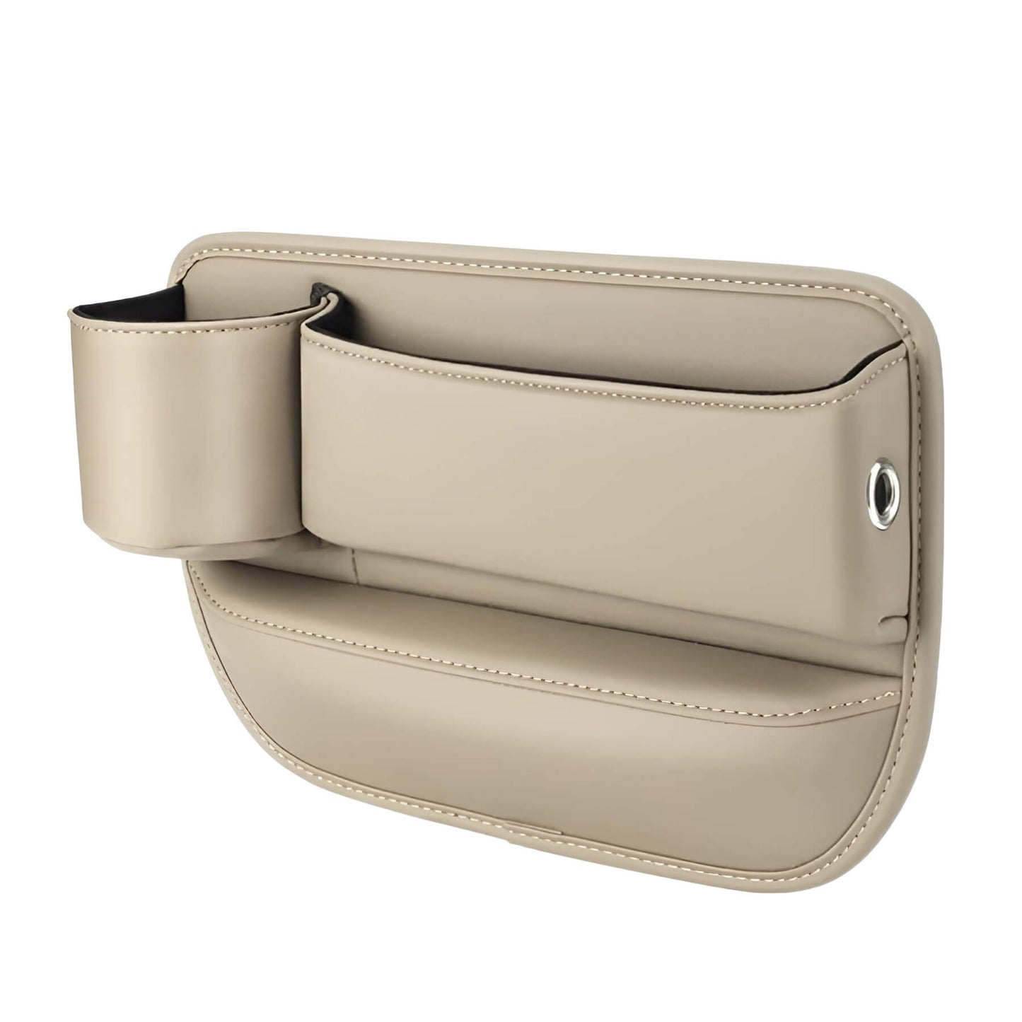 Organizer do fotelika samochodowego oszczędzający miejsce z uchwytem na kubek