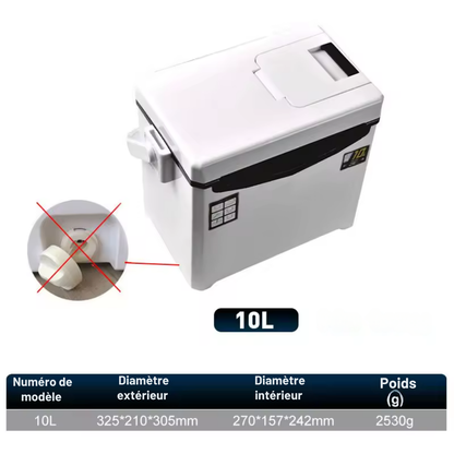 Izolowana i Wytrzymała Lodówka Wędkarska