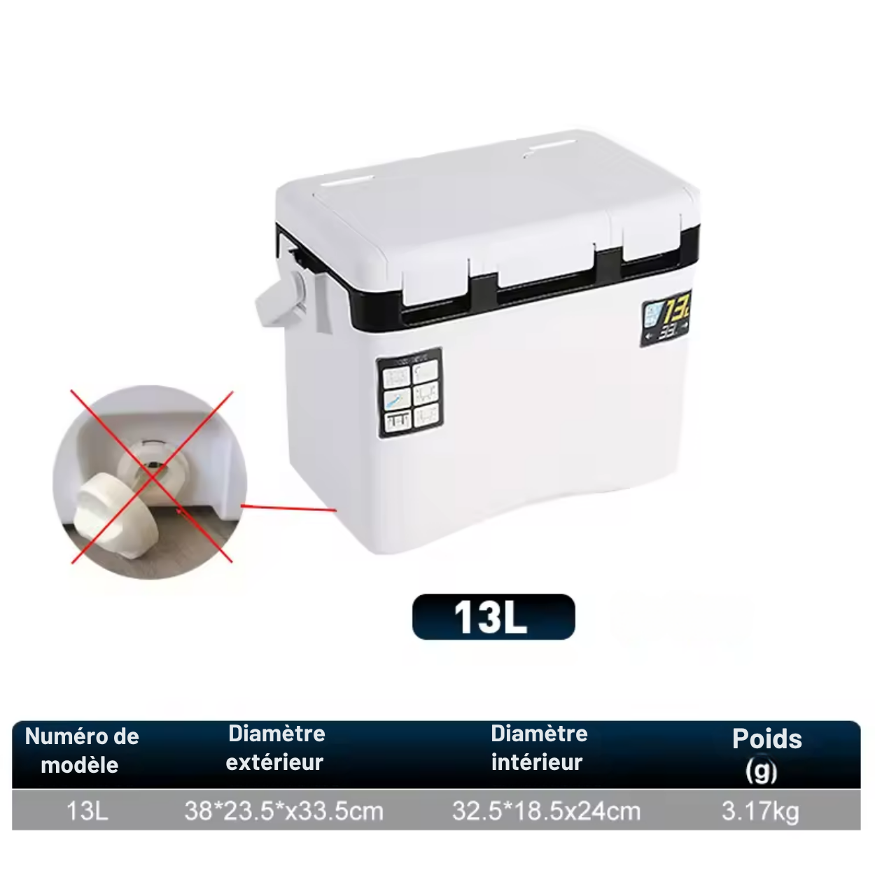 Izolowana i Wytrzymała Lodówka Wędkarska