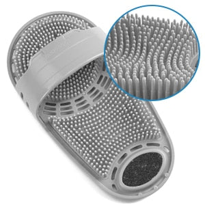 Miękka gumowa szczotka do łazienki