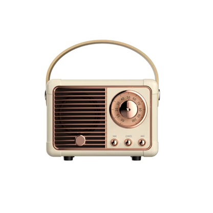Przenośny głośnik Bluetooth w stylu vintage
