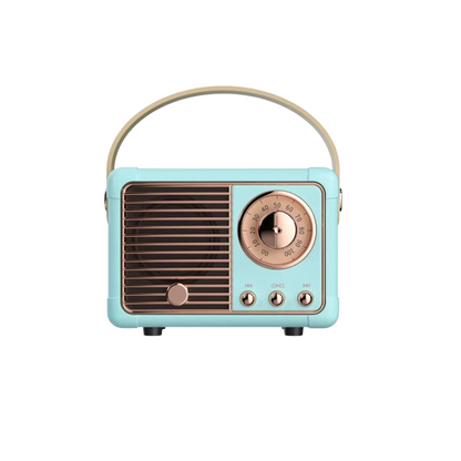 Przenośny głośnik Bluetooth w stylu vintage