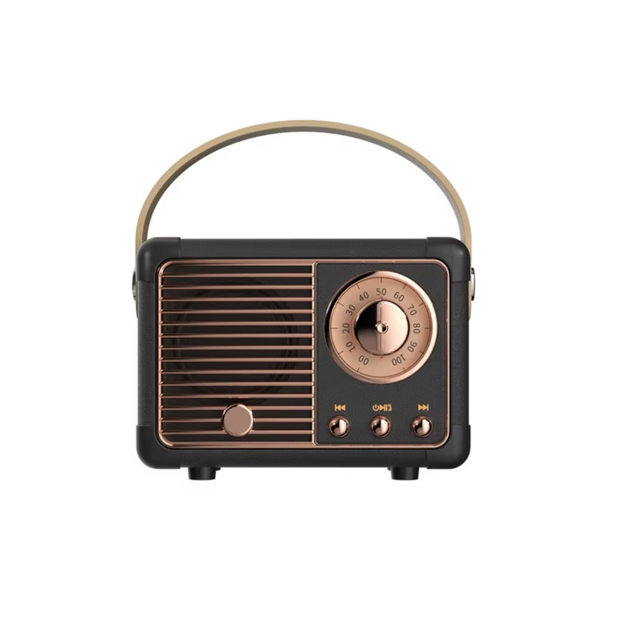 Przenośny głośnik Bluetooth w stylu vintage