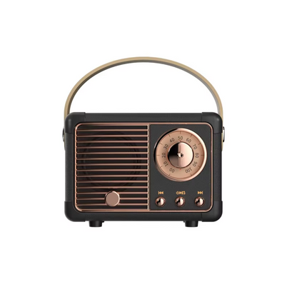 Przenośny głośnik Bluetooth w stylu vintage