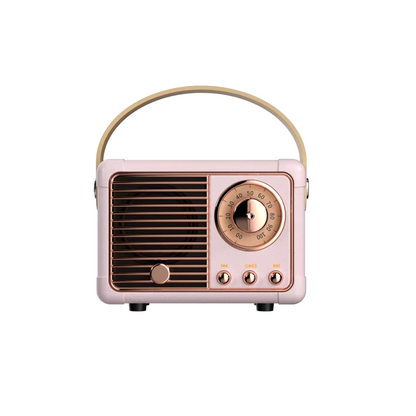 Przenośny głośnik Bluetooth w stylu vintage