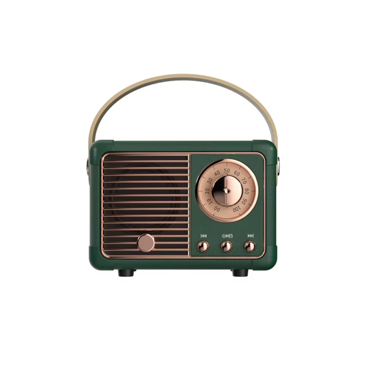 Przenośny głośnik Bluetooth w stylu vintage