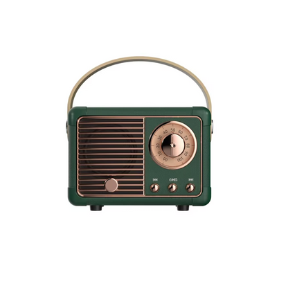 Przenośny głośnik Bluetooth w stylu vintage