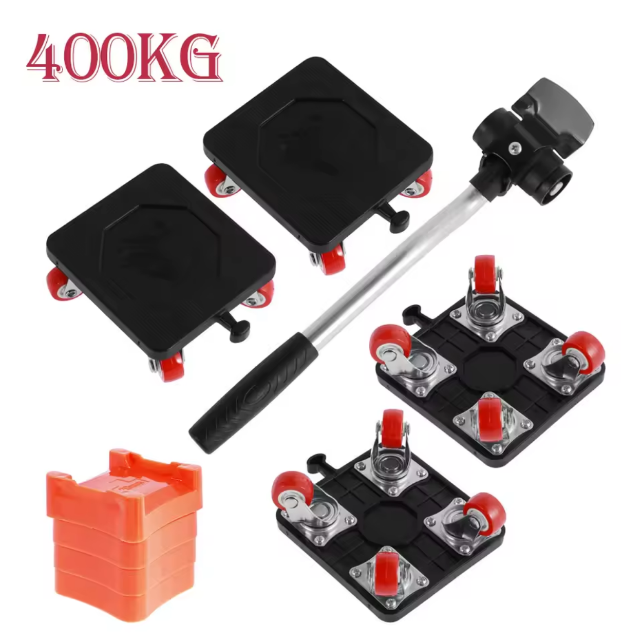 Rolki do przesuwania mebli z zestawem do podnoszenia