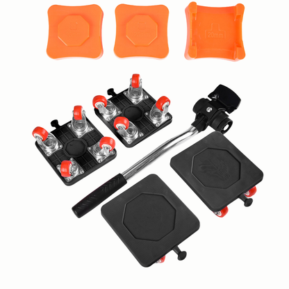 Rolki do przesuwania mebli z zestawem do podnoszenia