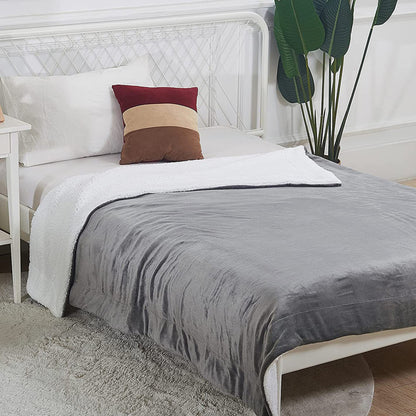 Marcherelle™ – Elektryczny koc grzewczy z automatycznym wyłącznikiem i 6 regulowanymi poziomami temperatury