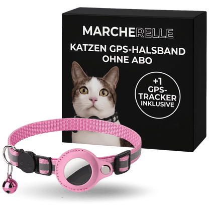 Macherelle™ – obroża GPS dla kota bez abonamentu | Kompatybilna z iOS i Android