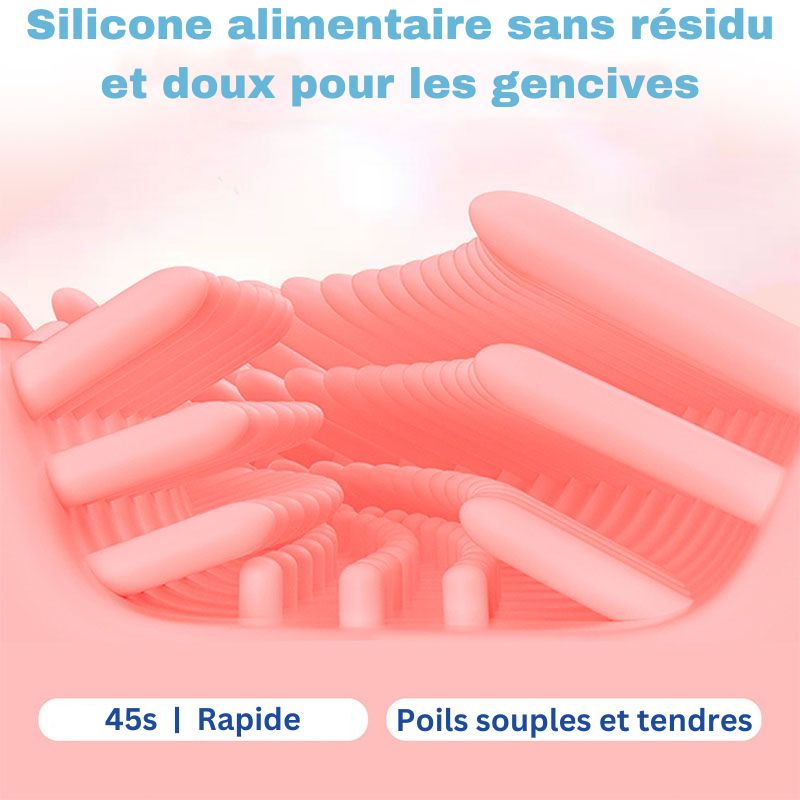 Marcherelle™ – Brosse à Dents Électrique Bébé Rechargeable