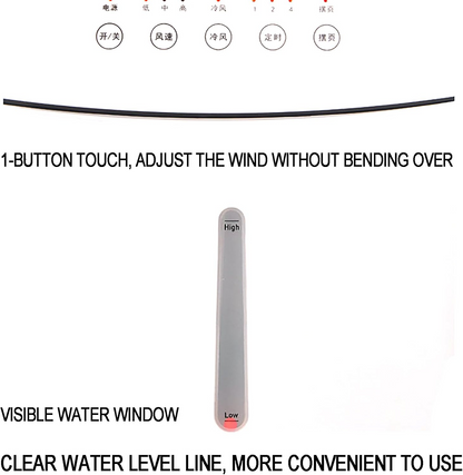 Marcherelle™ – Climatiseur Portable à Oscillation Large pour Maison et Bureau