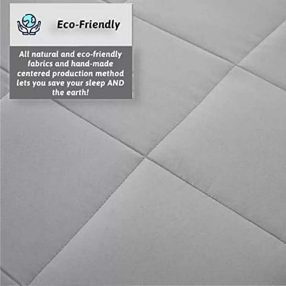 Marcherelle™ – Couverture Lestée Premium – Soulagement du Stress et Sommeil Profond