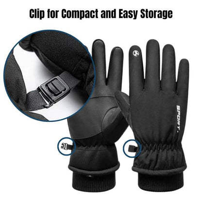 Marcherelle™ – Gants de Ski Imperméables avec Isolation 3M et Technologie Tactile