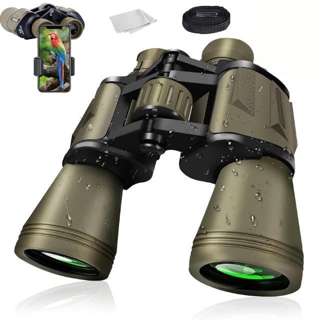 Marcherelle™ – Jumelles 20x50 HD Vision Nocturne Randonnée FMC Haute Définition