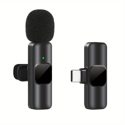 Marcherelle™ – Microphone Cravate Sans Fil Pour Enregistrement Clair Sur iPhone