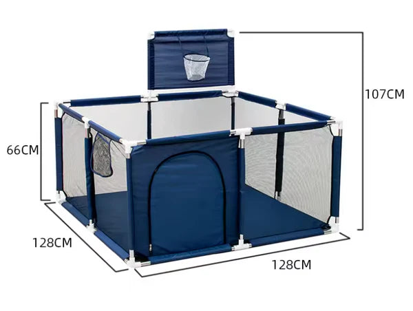 Marcherelle™ – Parc Bébé Polyvalent Sécurisé & Modulable