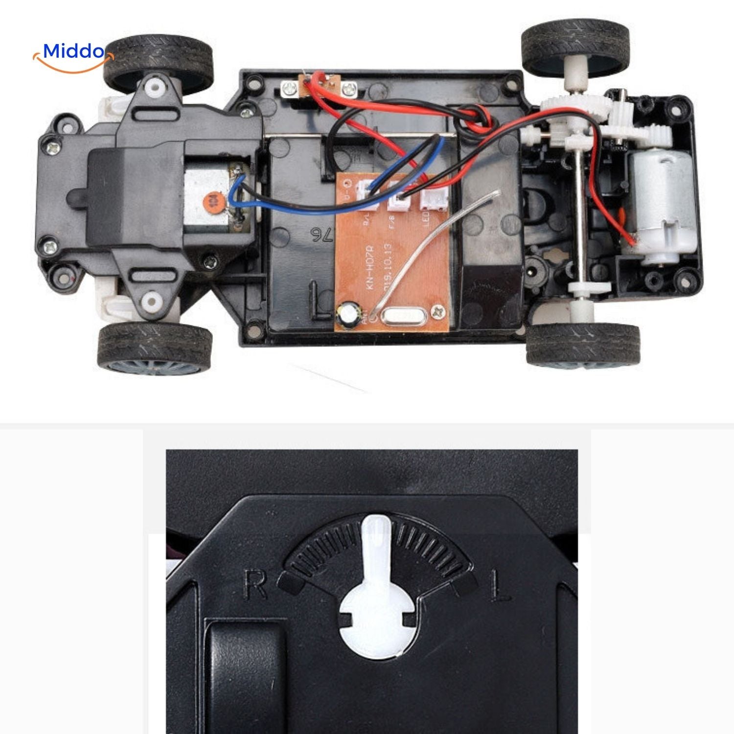 Marcherelle™ – Voiture RC 4WD Rapide à Recharge Express et Précise