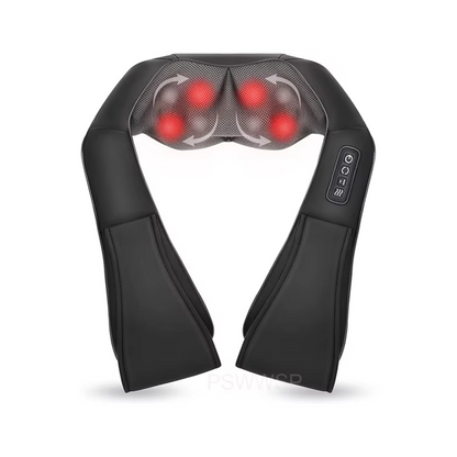 Relaksujący Masażer Ramion 4D Shiatsu do Odprężenia