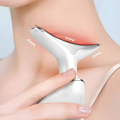 Masażer Twarzy i Szyi Przeciwzmarszczkowy ze Stymulacją Elektromiostymulacyjną