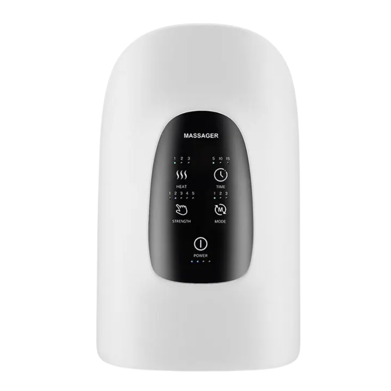 Relaksujący elektryczny podgrzewany masażer do rąk