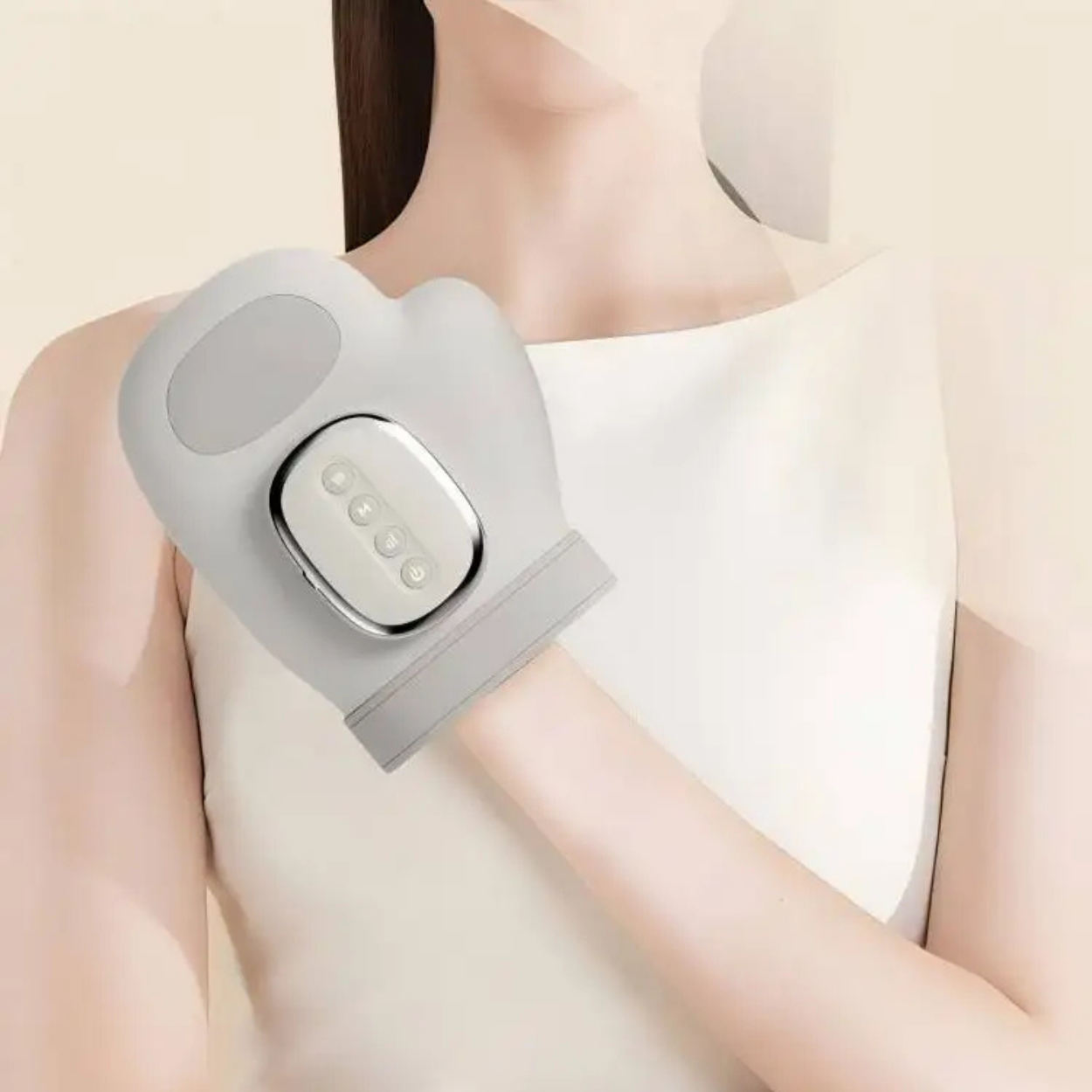 Elektryczny podgrzewany masażer do rąk na stawy