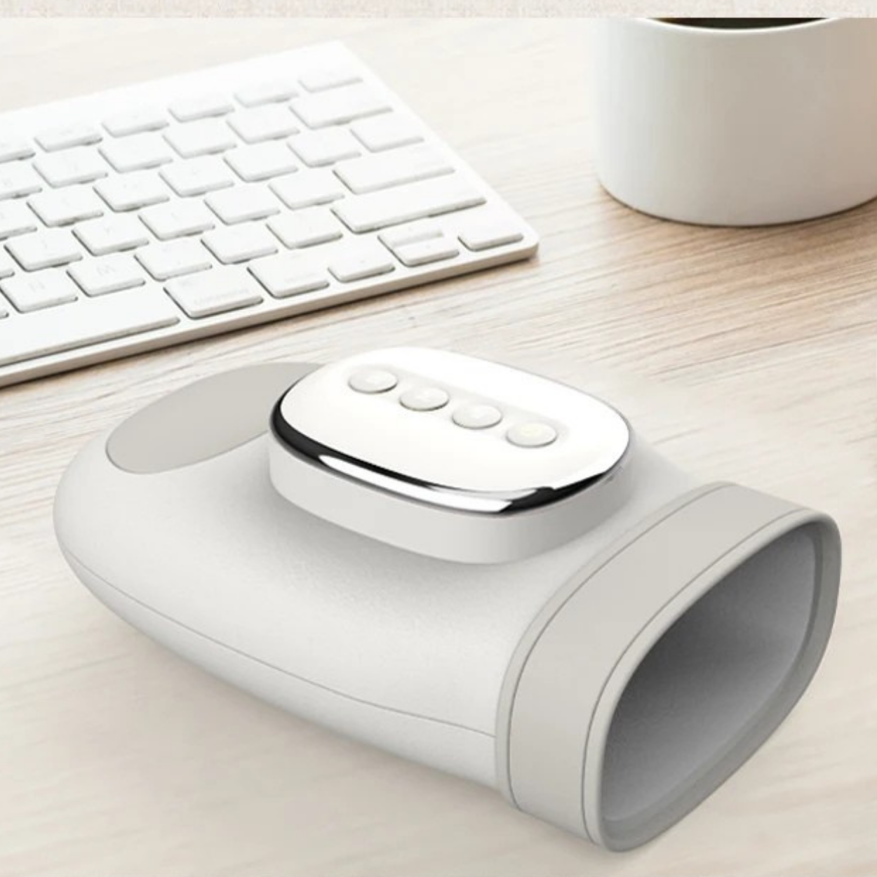 Elektryczny podgrzewany masażer do rąk na stawy