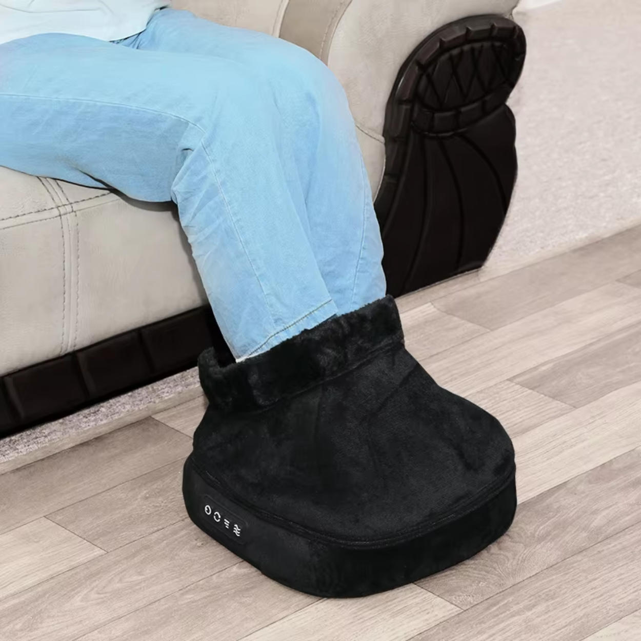 Elektryczny Podgrzewany Masażer Stóp Shiatsu