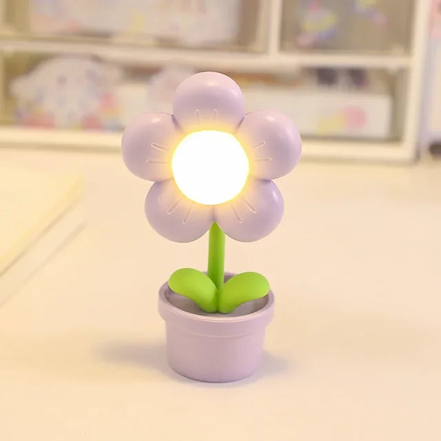 Elegancka lampa stołowa Florale