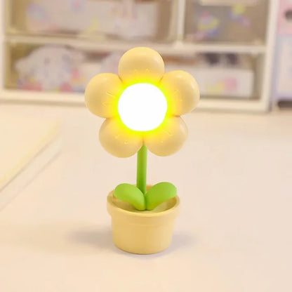 Elegancka lampa stołowa Florale
