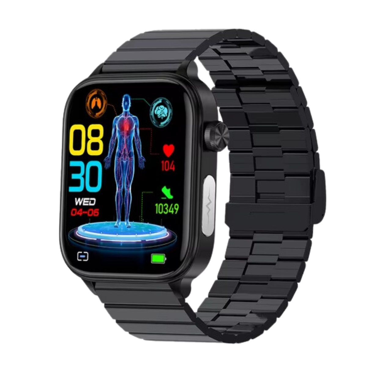 Smartwatch Fitness z EKG i Monitorowaniem Zdrowia