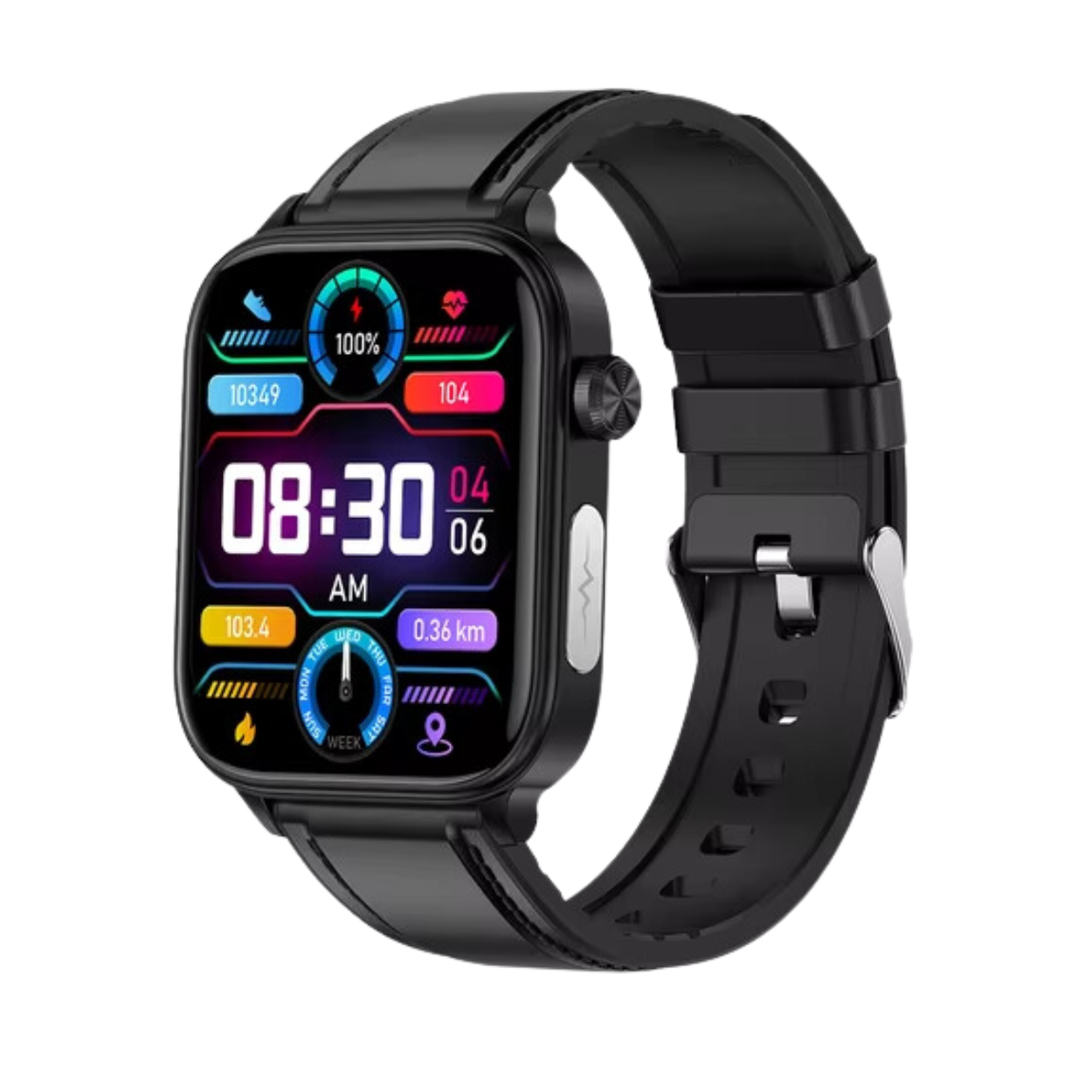 Smartwatch Fitness z EKG i Monitorowaniem Zdrowia