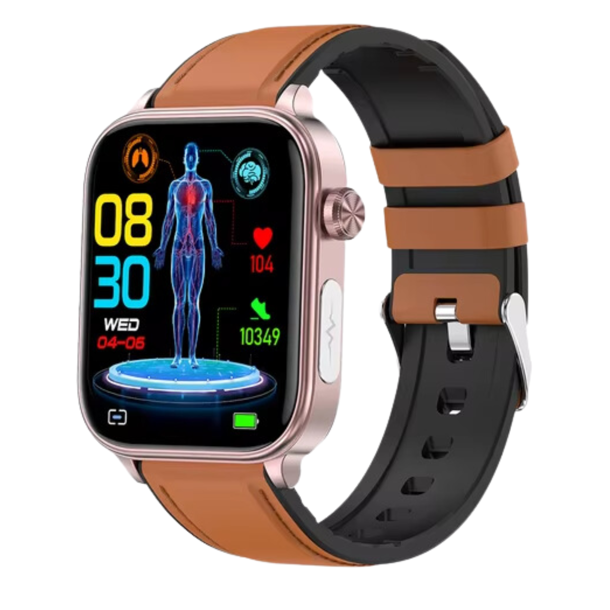 Smartwatch Fitness z EKG i Monitorowaniem Zdrowia