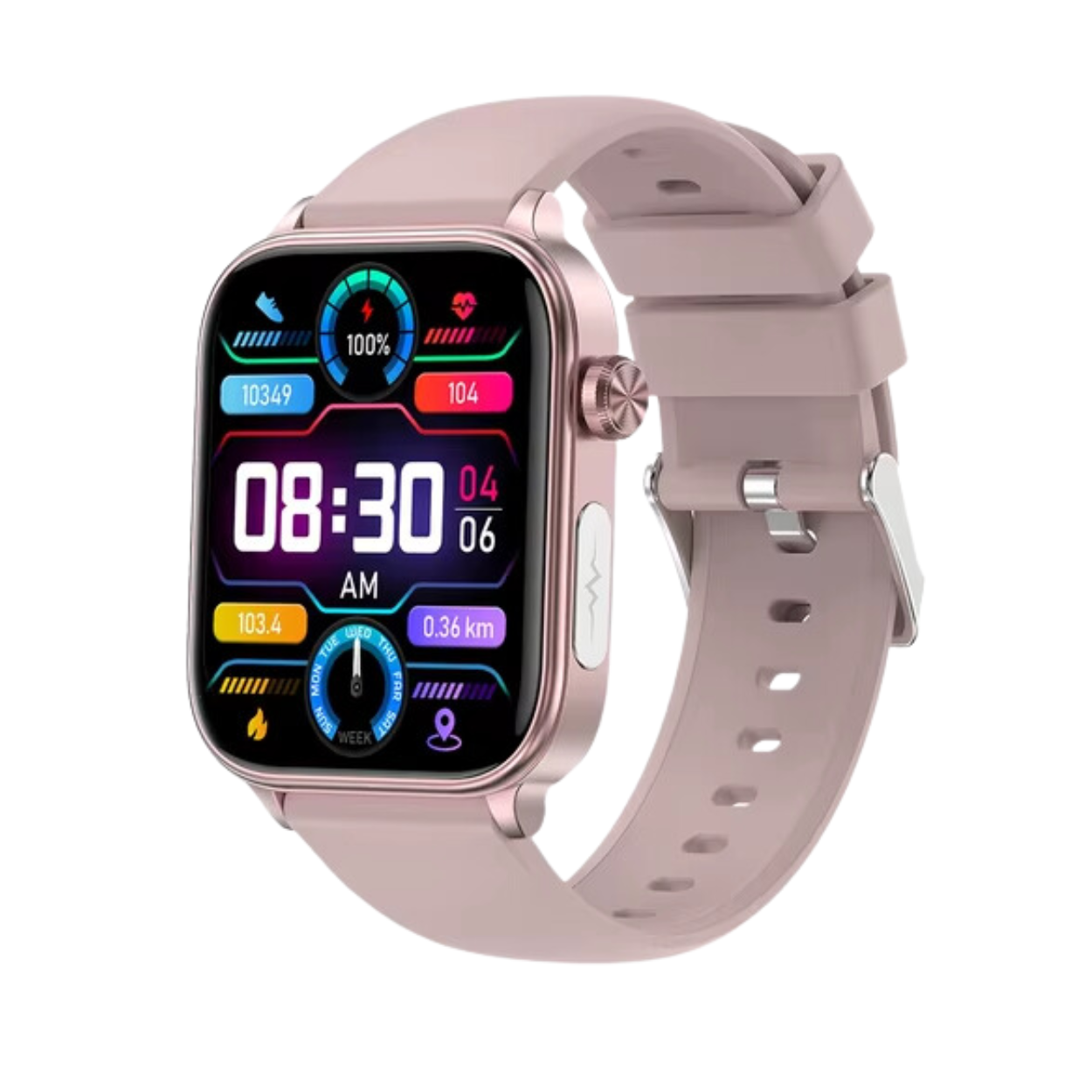 Smartwatch Fitness z EKG i Monitorowaniem Zdrowia