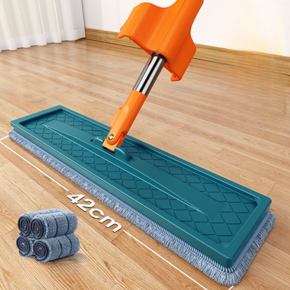 Ultrachłonna mikrofibrowa mop z 4 darmowymi mopami