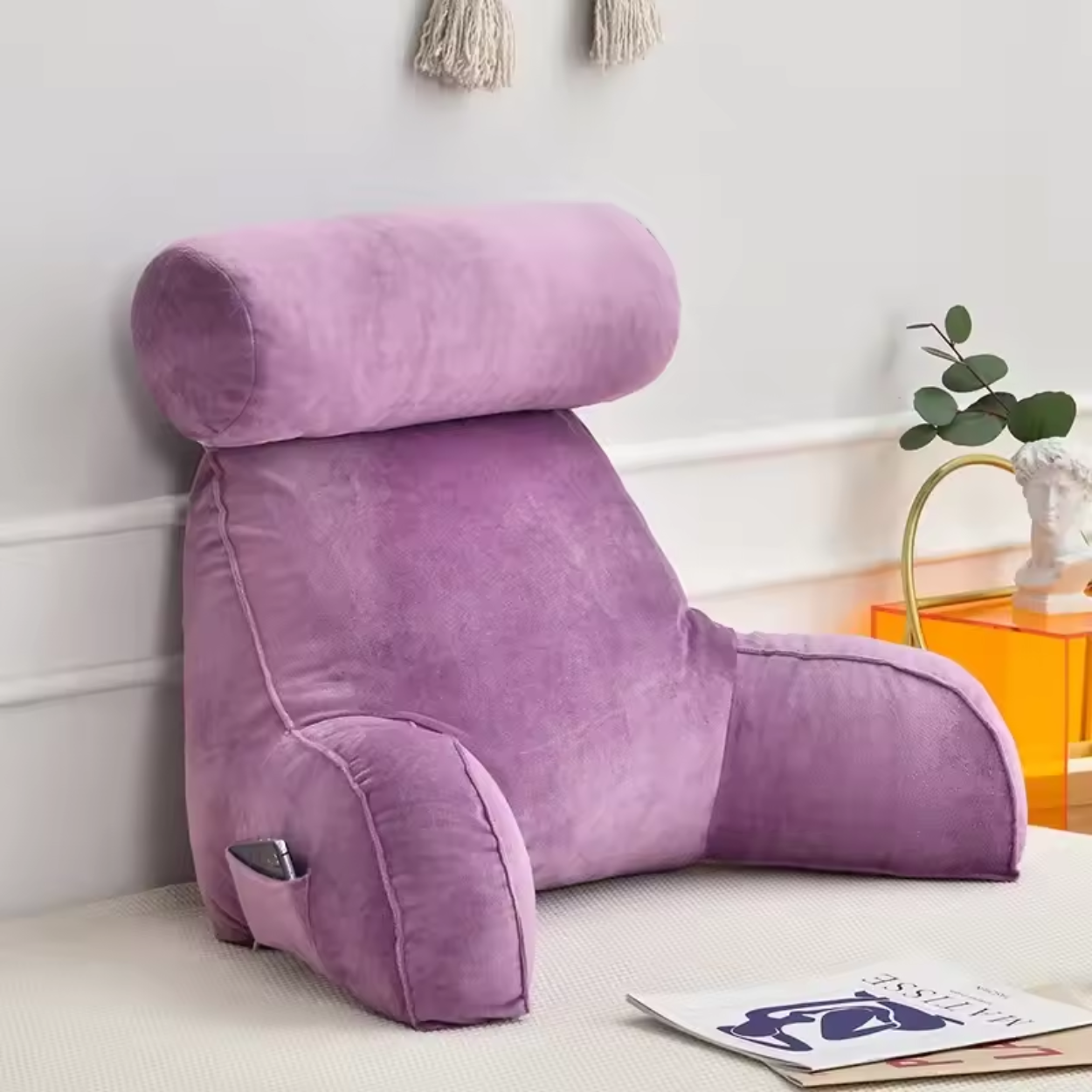 Ergonomiczna Poduszka do Czytania z Pamięcią Kształtu