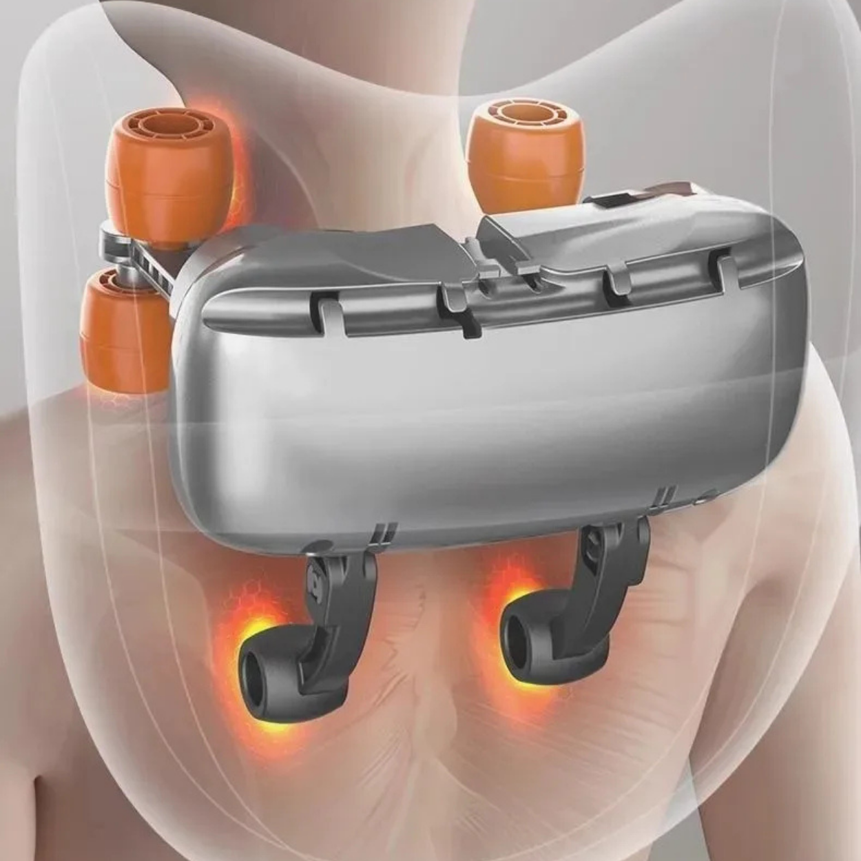 Elektryczna Poduszka Masująca z Funkcją Grzania na Plecy i Nogi