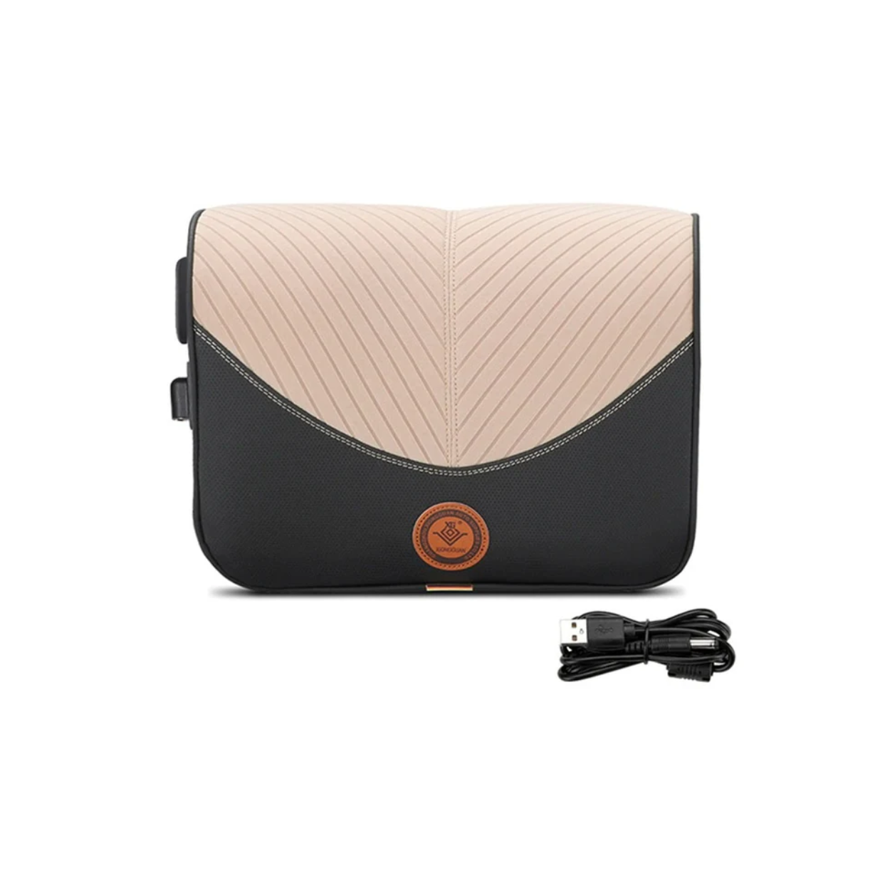 Wodoodzielna i Regulowana Poduszka Masująca do Fotelika Samochodowego