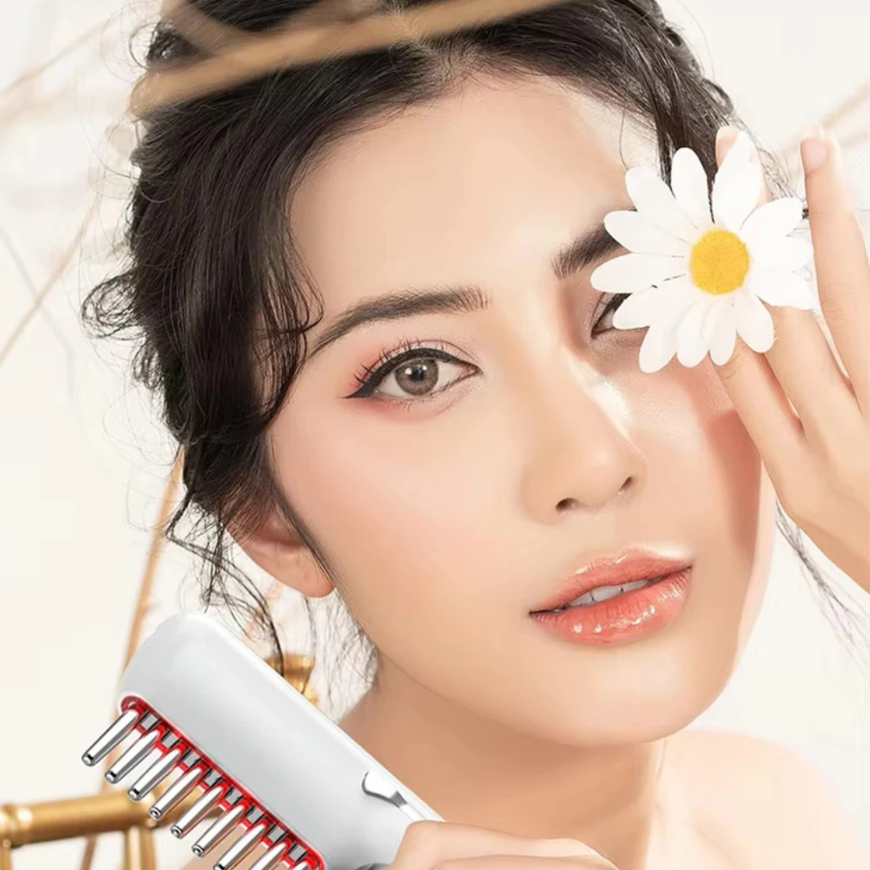 Antystatyczny Grzebień do Włosów z Jonizatorem