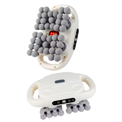 Profesjonalny pistolet do masażu mięśni z 6 regulowanymi głowicami, mocny