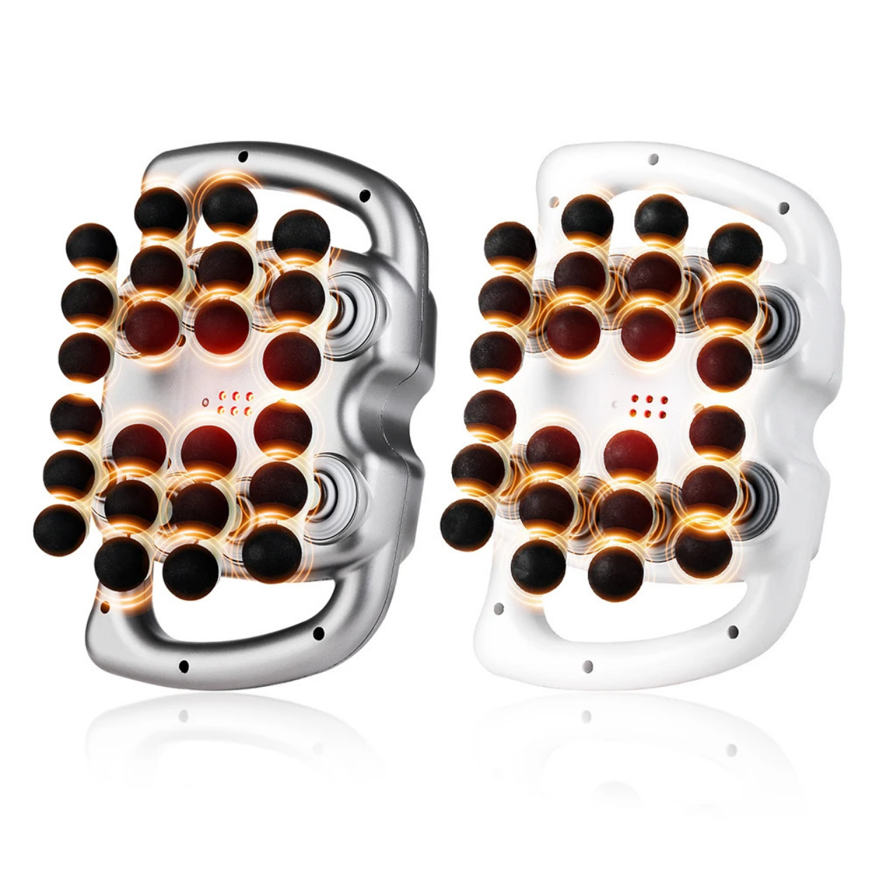 Profesjonalny pistolet do masażu z 24 rolkami