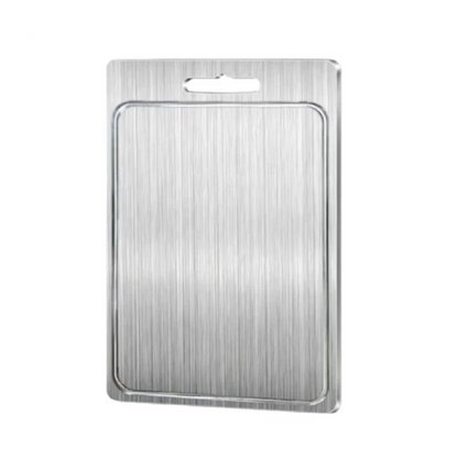 Dwustronna Higieniczna Deska do Krojenia ze Stali Nierdzewnej