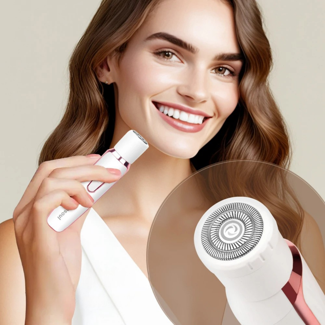 Elektryczna maszynka do golenia 4 w 1 z grzebieniem i trymerem