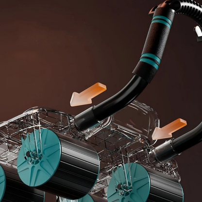 Koło Brzuszne na Kółkach z Automatycznym Odbiciem