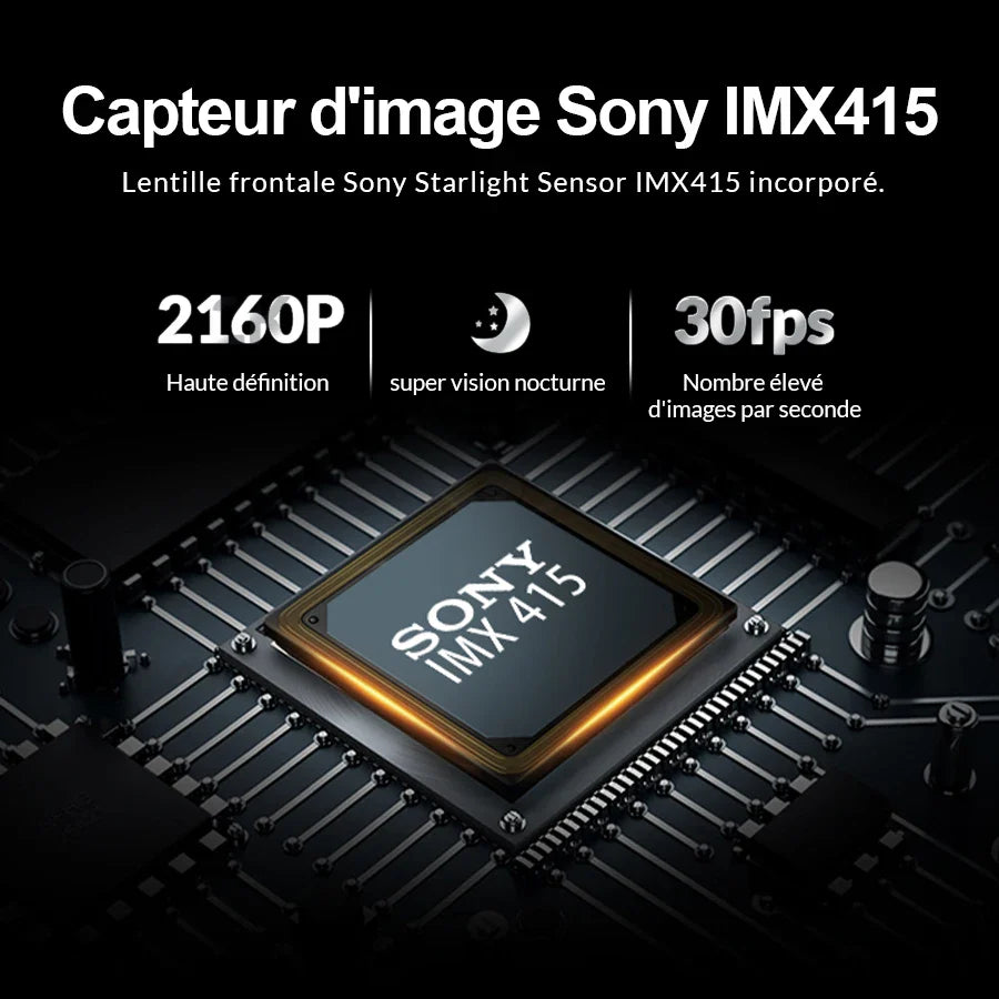 Lusterko Wsteczne z Kamerą 4K z GPS i Nagrywaniem