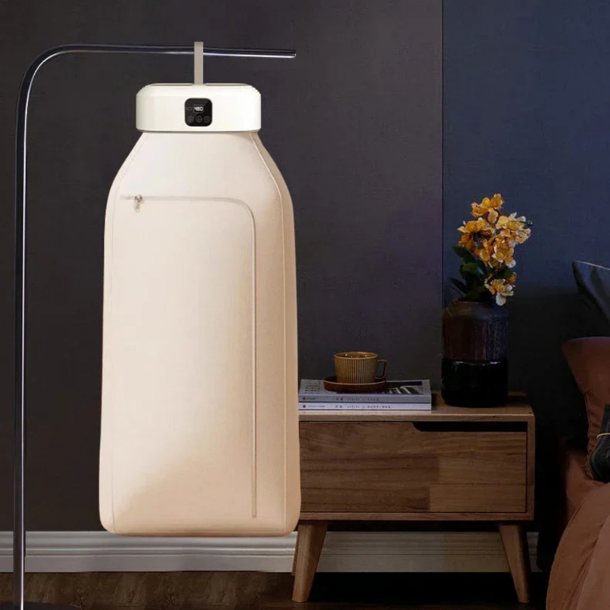 Składana suszarka elektryczna z funkcją 3 w 1