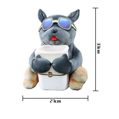 Podłokietnik Samochodowy Pies z Koszem na Śmieci i Pudełkiem na Chusteczki