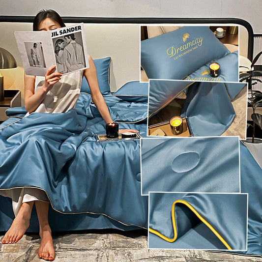 Couvre-lit Soie Légère Été Douillet - Foivo