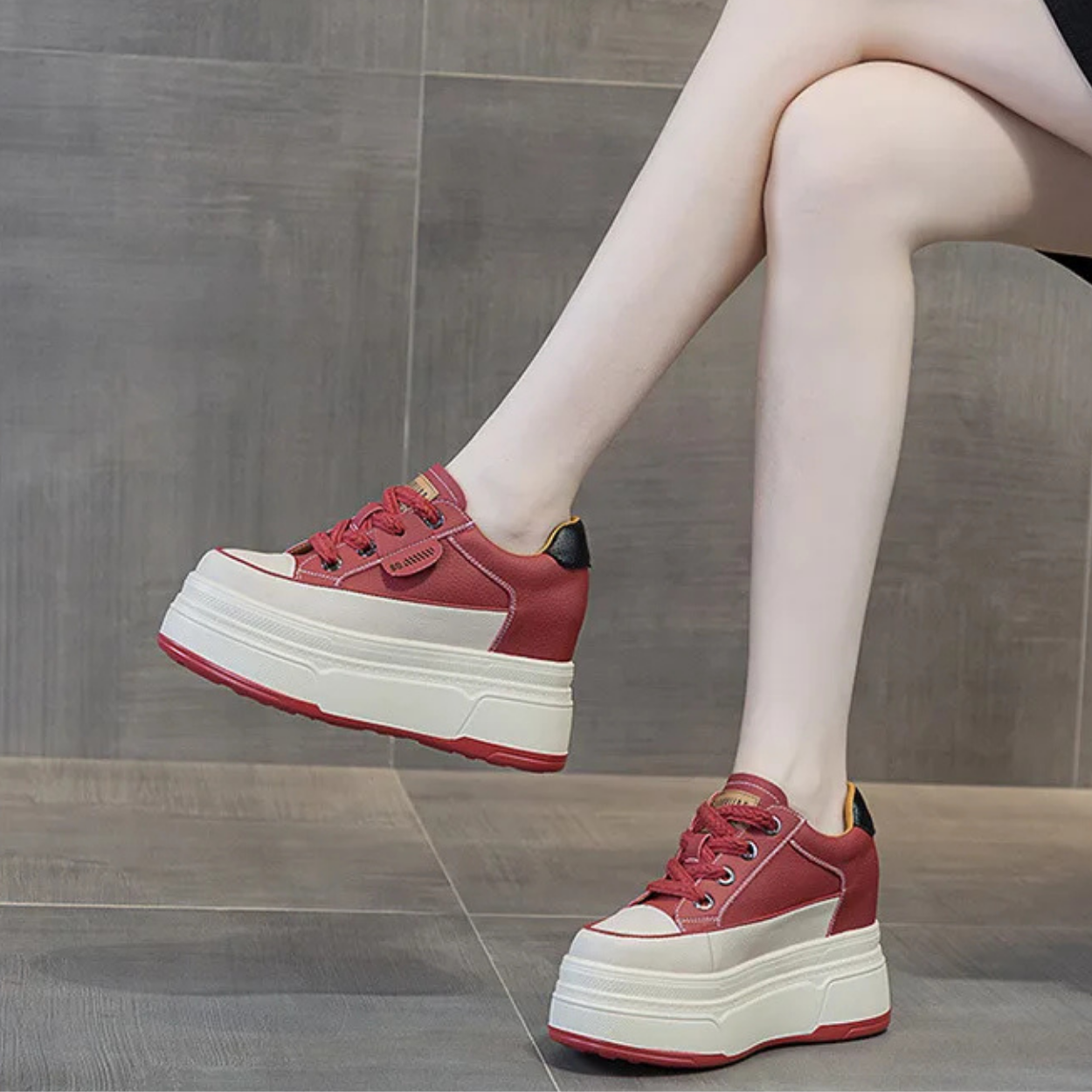 Damskie buty na platformie z podwyższeniem 9 cm dla nowoczesnej kobiety